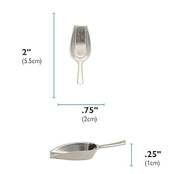 Beadsmith - Metal Scoop 5.5cm x 2cm 1pc