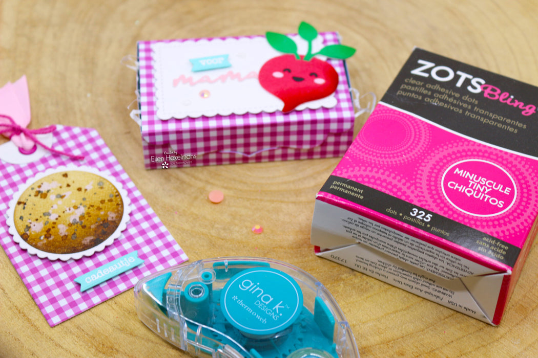 Thermoweb - Zots Bling - Permanent Clear Adhesive Dots - Tiny 3.2mm