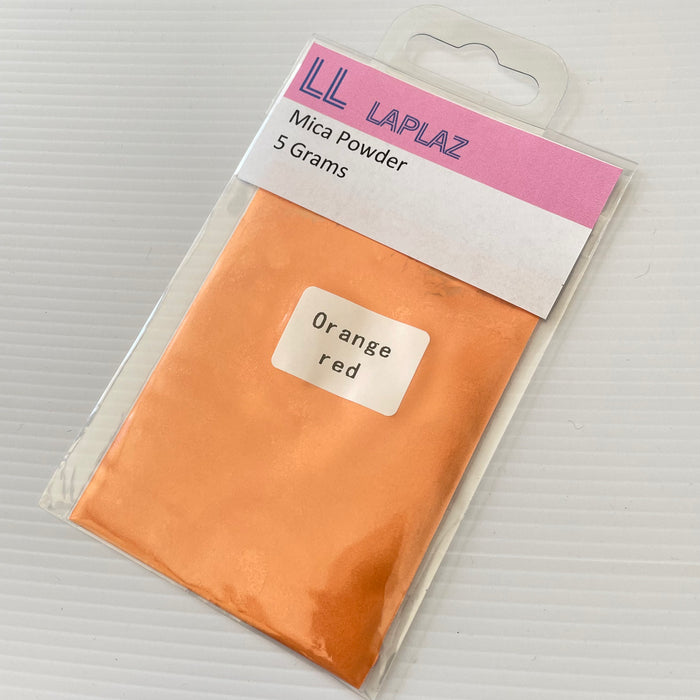 Doodles - Laplaz Mica Powder - Orange Red 5g