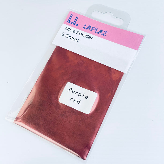 Doodles - Laplaz Mica Powder - Purple Red 5g
