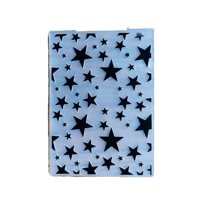 Kamei - 4"x6" Embossing Folder - Stars