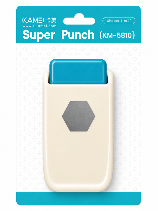 Kamei - Craft Punch Hexagon 1" (2.5cm)