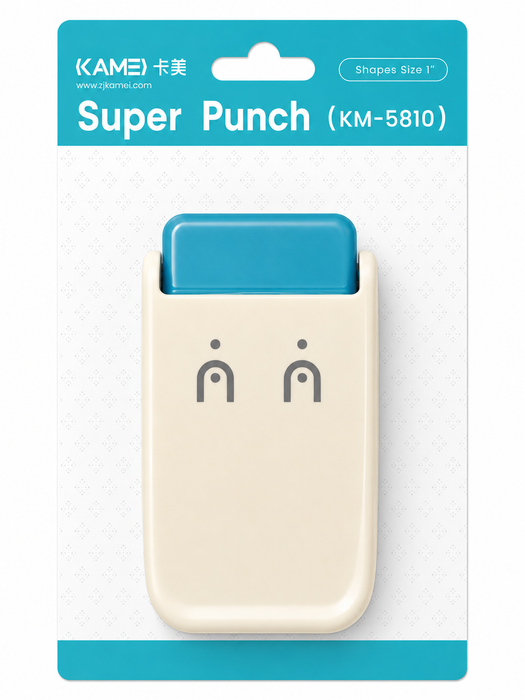 Kamei - Craft Punch Earing 1"