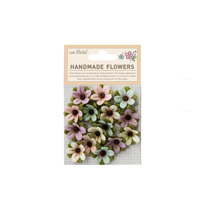 Little Birdie - Handmade Flowers Nicole - Fairy Garden 15pcs