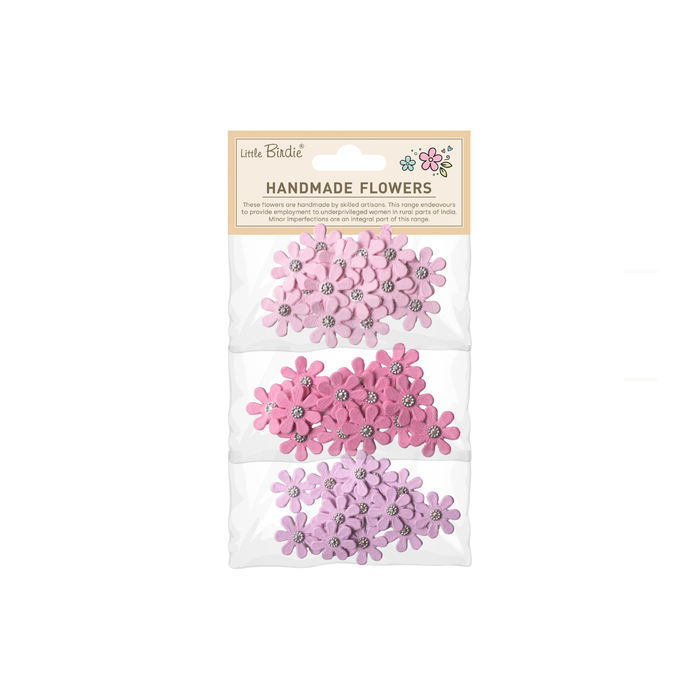 Little Birdie - Handmade Flowers Luna - Lavender Vibes 45pcs