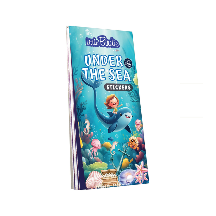 Little Birdie - Sticker Book - Under The Sea 14 x 7.2cm 12 sheets