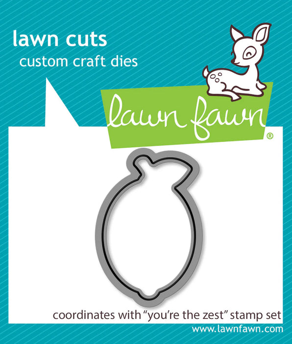 Lawn Fawn - Custom Craft Die - You're The Zest