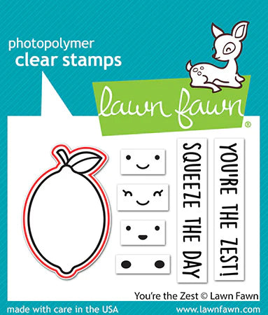 Lawn Fawn - Custom Craft Die - You're The Zest