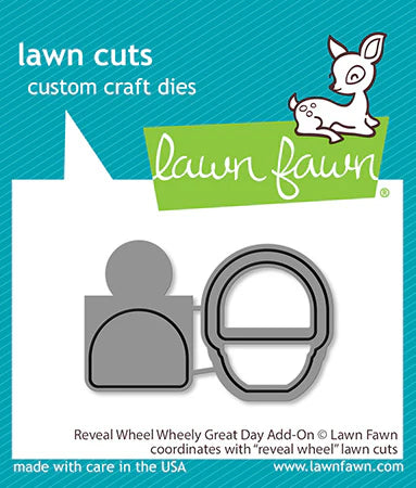 Lawn Fawn - Custom Craft Die - Reveal Wheel Wheely Great Day