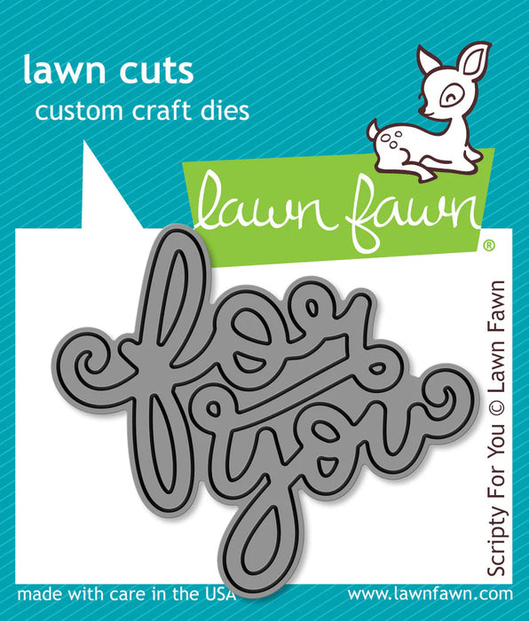 Lawn Fawn - Custom Craft Die - scripty for you