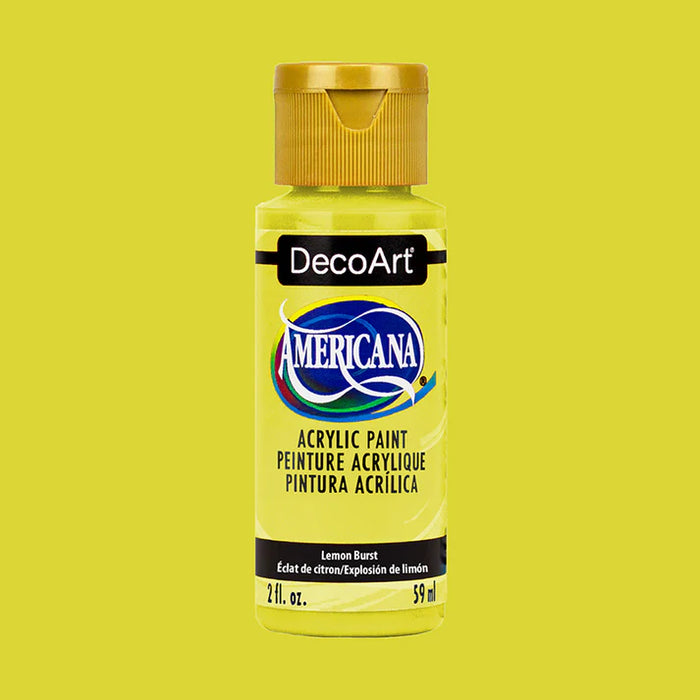 DecoArt - Americana Acrylic Paint 2oz - Lemon Burst