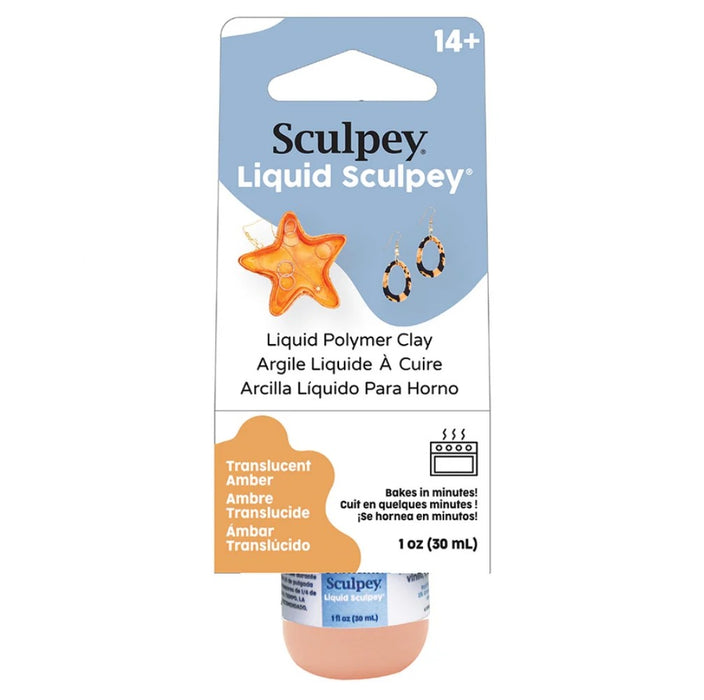 Sculpey - Liquid Sculpey 30ml (1oz) - Translucent Amber