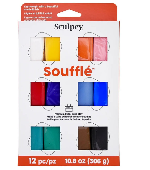Sculpey Soufflé Multipack 12 Pc