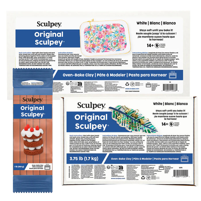 Sculpey Original Oven Bake Terra Cotta Clay 1 Lb