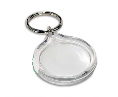 Crazy Crafts -Round Keyrings 6pcs