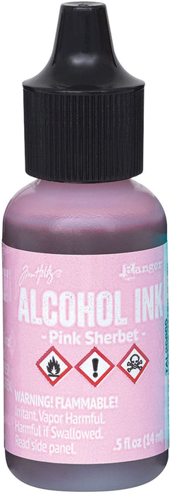 Tim Holtz Alcohol Ink .5oz Pink Sherbet