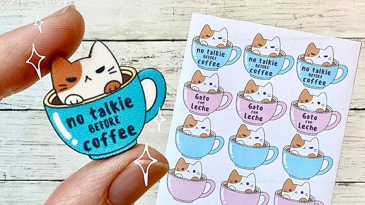 MC Inkjet Printable Shrink Film A4 - 10/Pkg - White