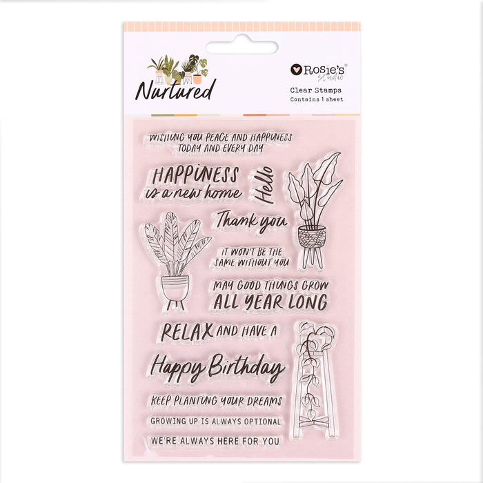 Rosie's Studio - Nurtred Clear Stamp