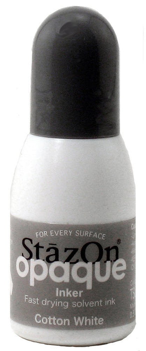 Tsukineko - Stazon Cotton White Reinker