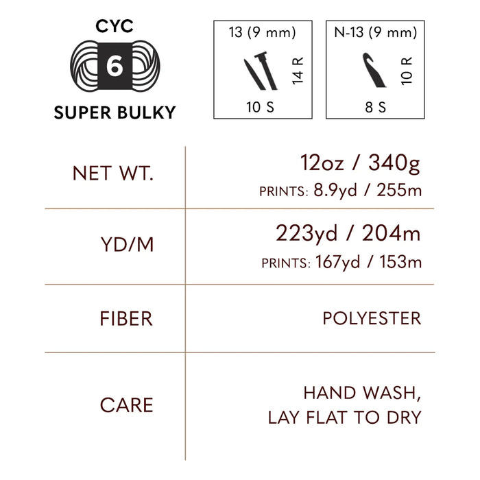 Lion Brand Re-Spun Thick & Quick Yarn - Sable