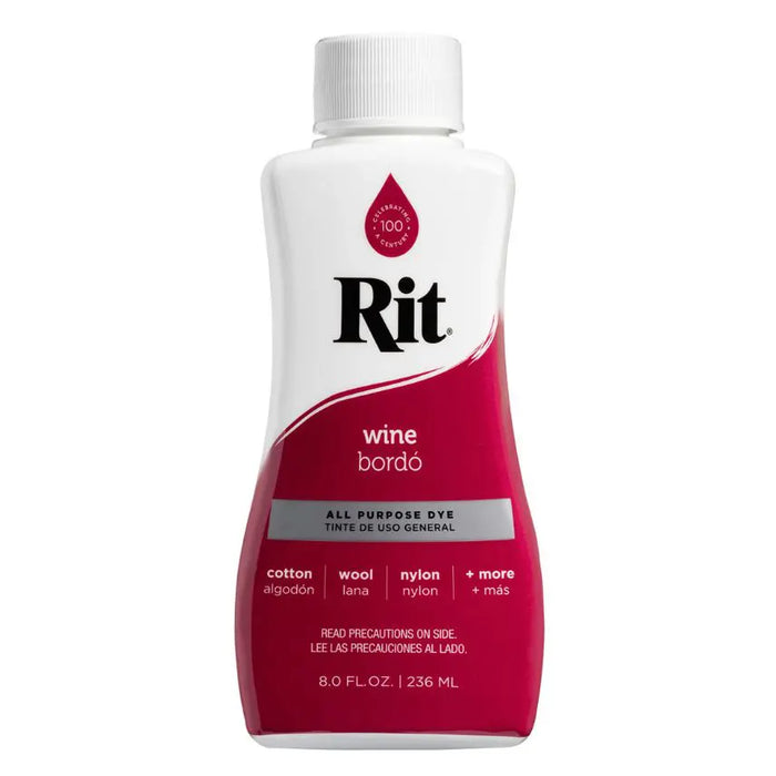 Rit Dye - All-Purpose Liquid 8oz - Wine 236ml