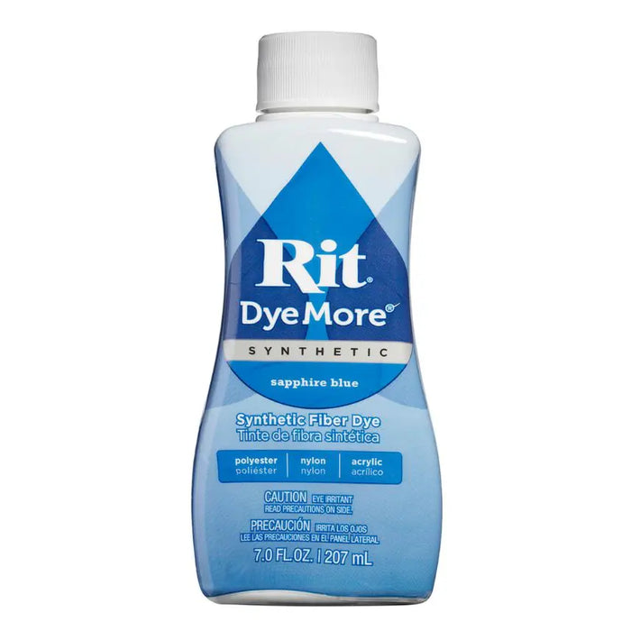 Rit - Dye More Synthetic - 7oz (For Polyester) - Sapphire Blue 207ml