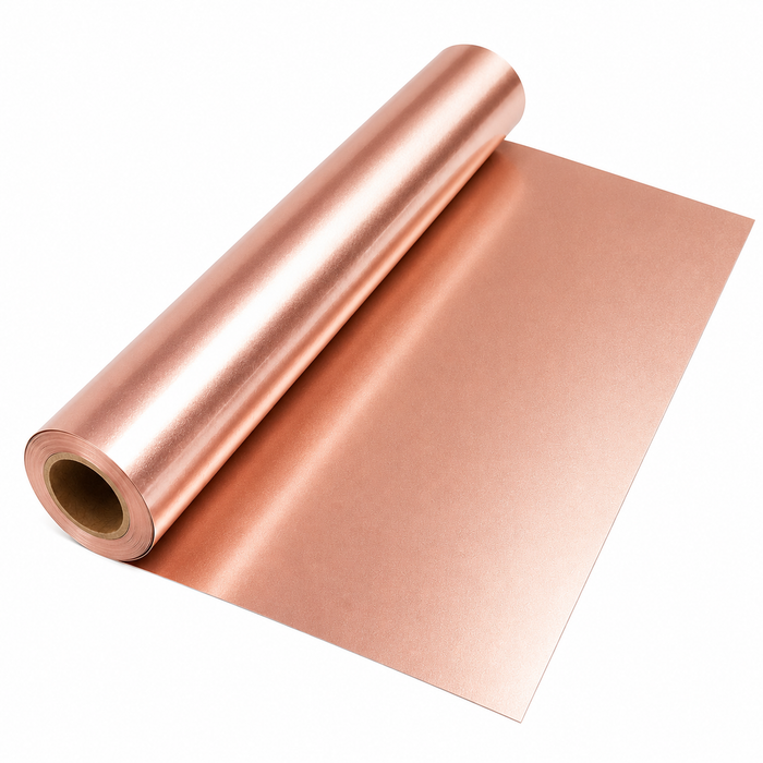 Cricut - Foil Iron On 30cm x 30cm - Metallic Rose Gold