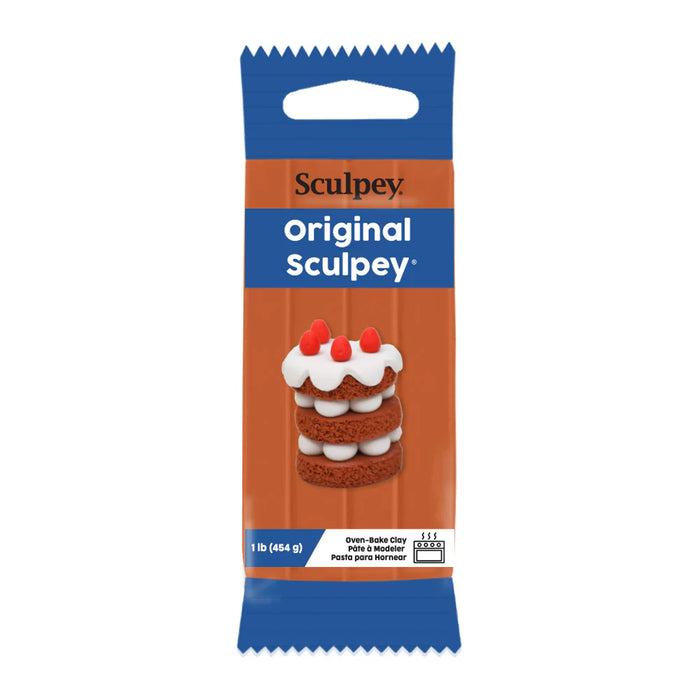 Sculpey Original Oven Bake Terra Cotta Clay 1 Lb