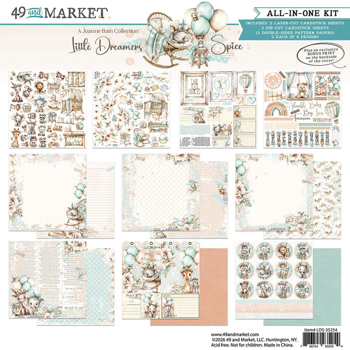 49 and Market - Little Dreamers Collection - All-in-One-Kit - Spice