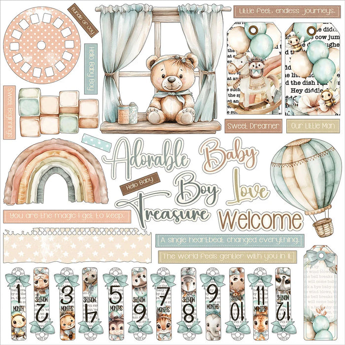 49 and Market - Little Dreamers Collection - All-in-One-Kit - Spice