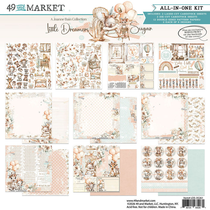 49 and Market - Little Dreamers Collection - All-in-One-Kit - Sugar