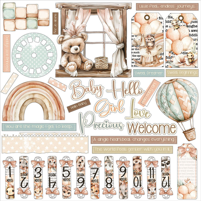 49 and Market - Little Dreamers Collection - All-in-One-Kit - Sugar