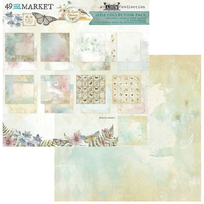 49 and Market - The Quiet Observer Collection - 12 x 12 Collection Pack