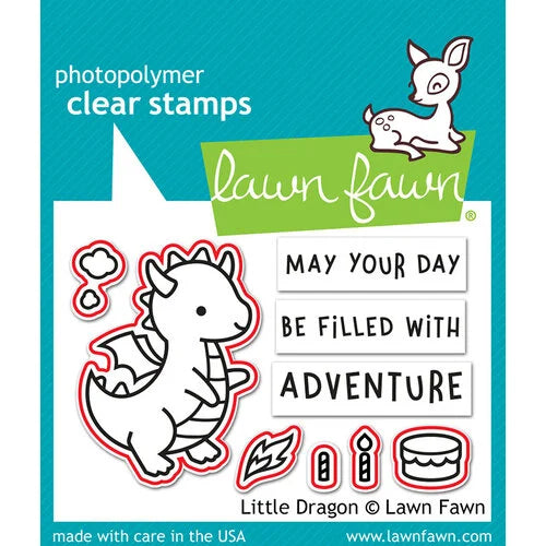 Lawn Fawn - Custom Craft Die - Little Dragon