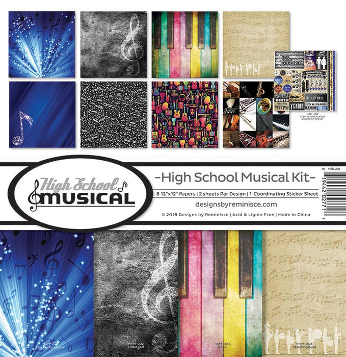 Reminisce - High School Musical Collection - 12x12" Paper Pack