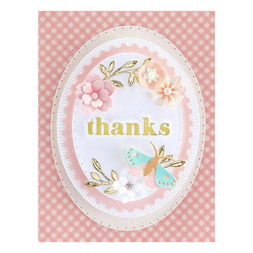 Spellbinders - Postage Edge Ovals