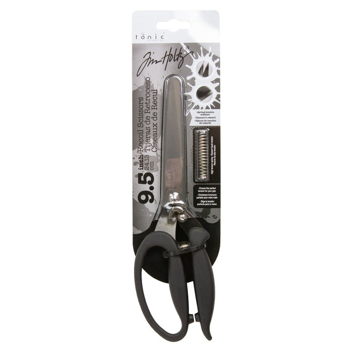 Tonic Studios - Tim Holtz - Recoil Scissors - 9.5 Inches