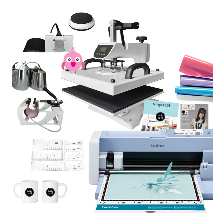 Brother ScanNCut and 10-in-1 Heat Press - Ultimate Hot Doodle Bundle!