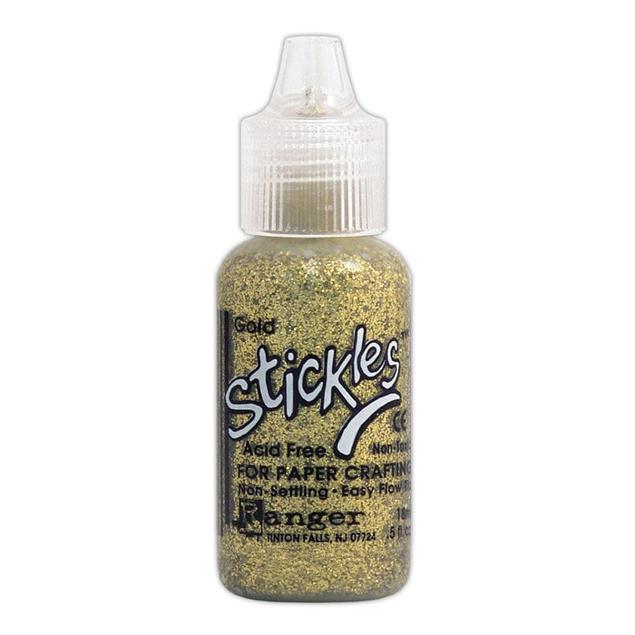 Ranger Stickles Glitter Glue Gold, 0.5oz