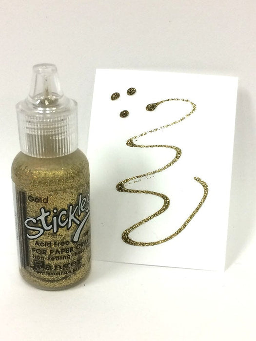 Ranger Stickles Glitter Glue Gold, 0.5oz