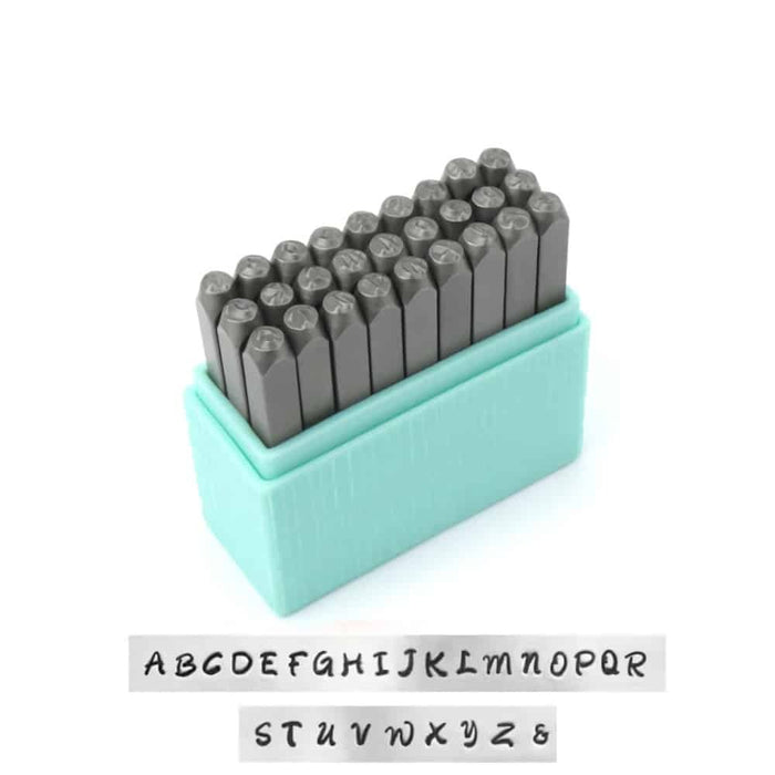 ImpressArt - Basic Bridgette Metal Stamp Uppercase Letter Set - 3mm