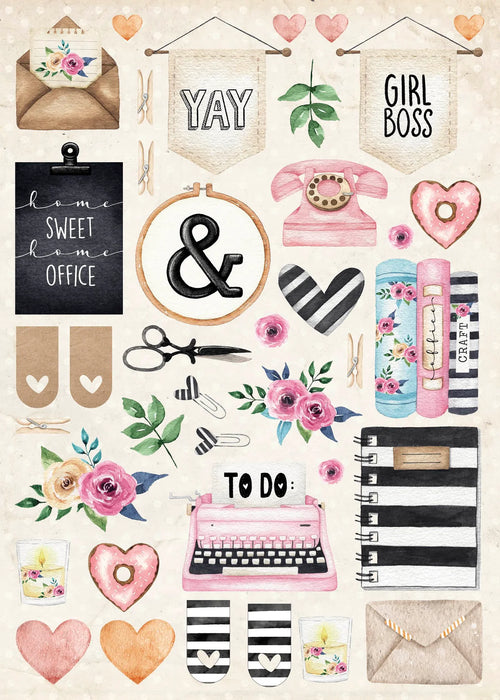 Studio Light - A4 DIY Block - Love to Create