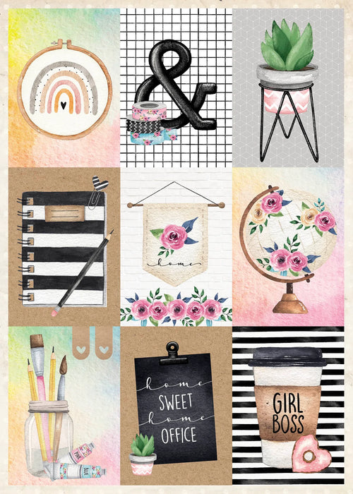 Studio Light - A4 DIY Block - Love to Create