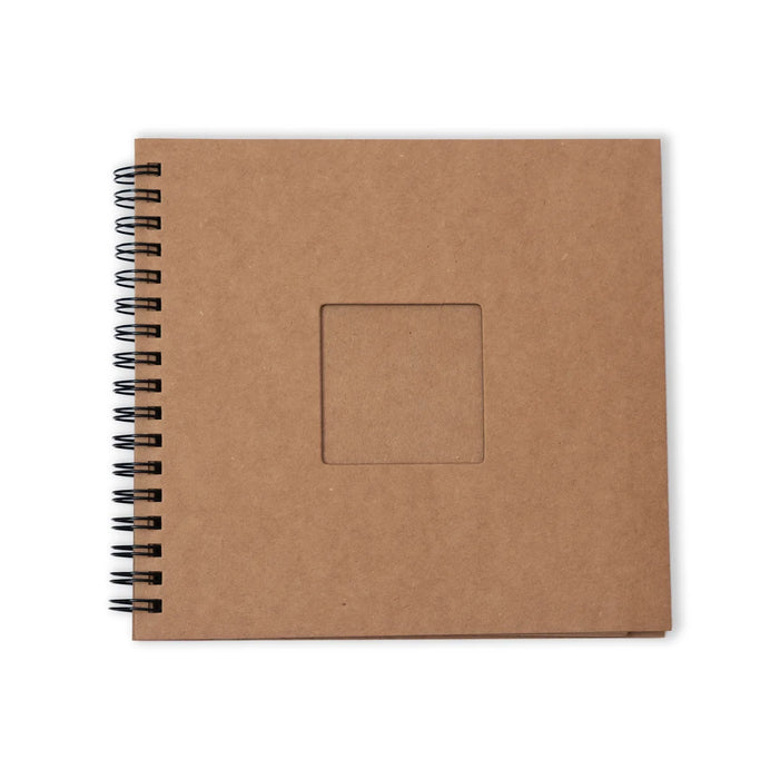 Studio Light - Essentials - Spiral passe-partout journal - 15x15 cm, Kraft