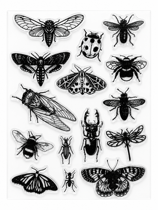 Doodles - Clear Stamps - Insects