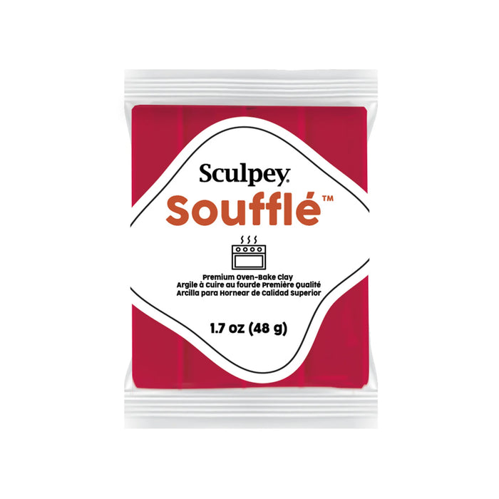 Sculpey - Soufflé Clay - 1.7oz - Cherry Pink