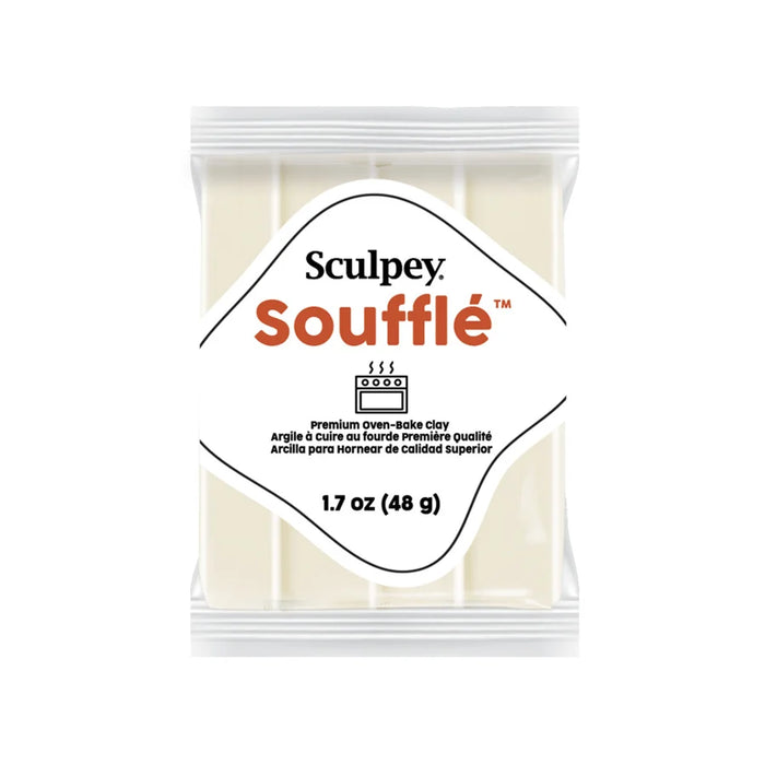 Sculpey - Soufflé Clay - 1.7oz -Ivory