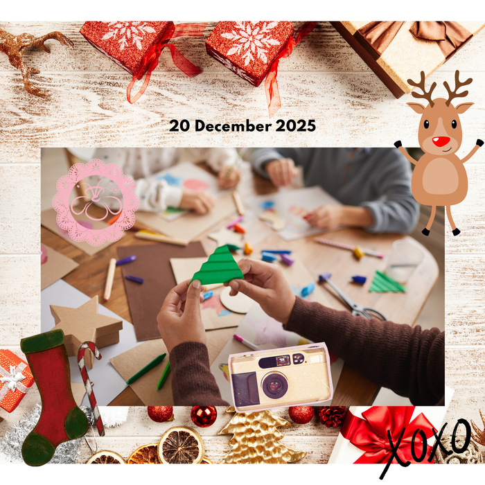 Scrap-a-Doodles - Cropping Class - Vintage Festive Layout - 20 December 2025 - 10am - Brooklyn Pretoria