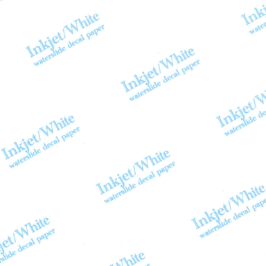 Doodles - White Waterslide Decal Paper A4 - Inkjet Printable - 5 Pack