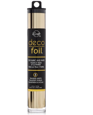Thermoweb - iCraft Deco Foil Transfer Sheets 6"X12" 5/Pkg - Champagne
